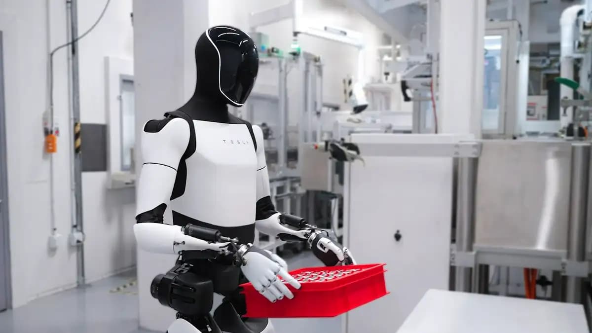 Tesla setzt über 1.000 Optimus-Roboter in Fabriken ein