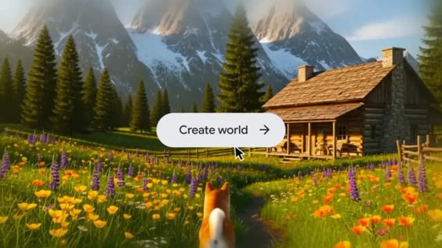 Google Project Genie vorgestellt: Aktien von Spieleriesen fallen