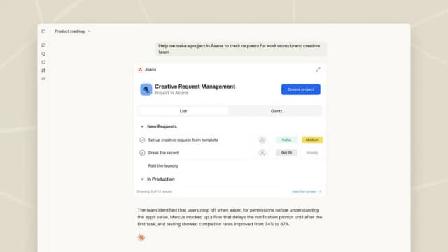 Claude arbeitet nun vollständig integriert mit Slack, Canva und Asana
