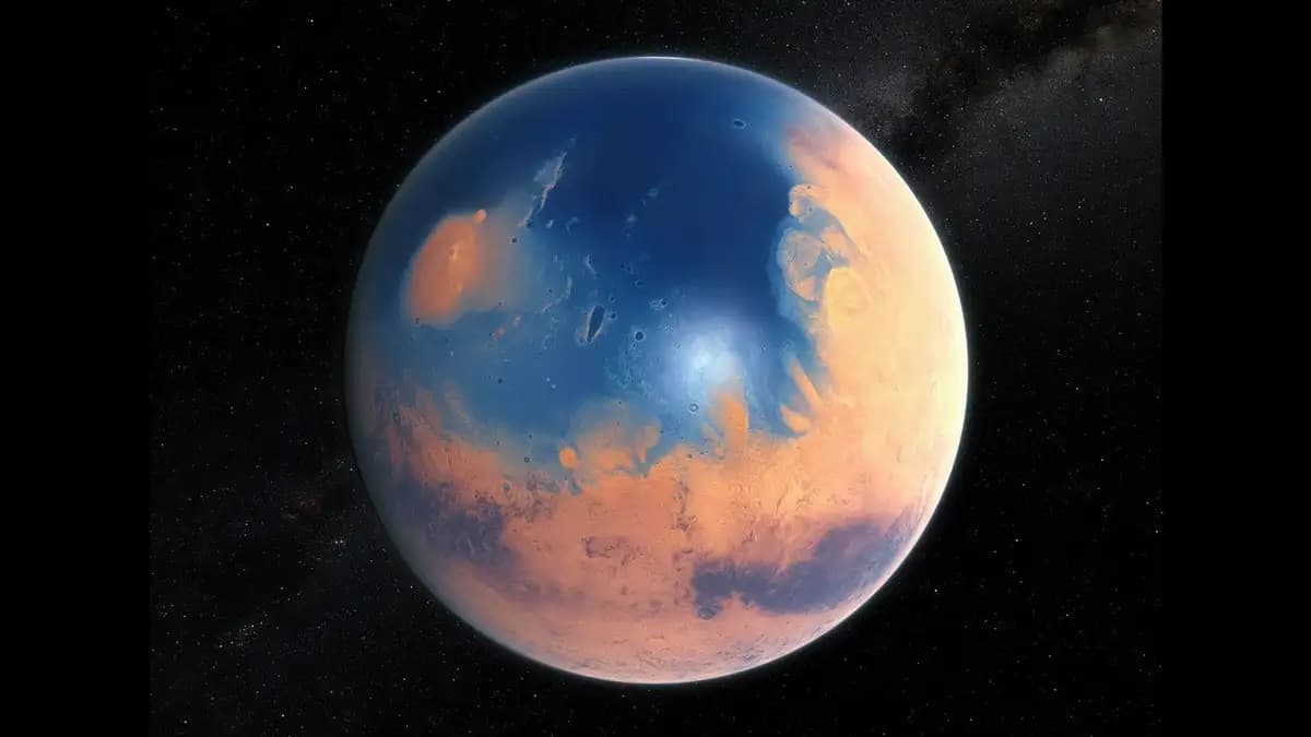 Mars-Meteorit 'Black Beauty' enthüllt wasserreiche Vergangenheit des Roten Planeten