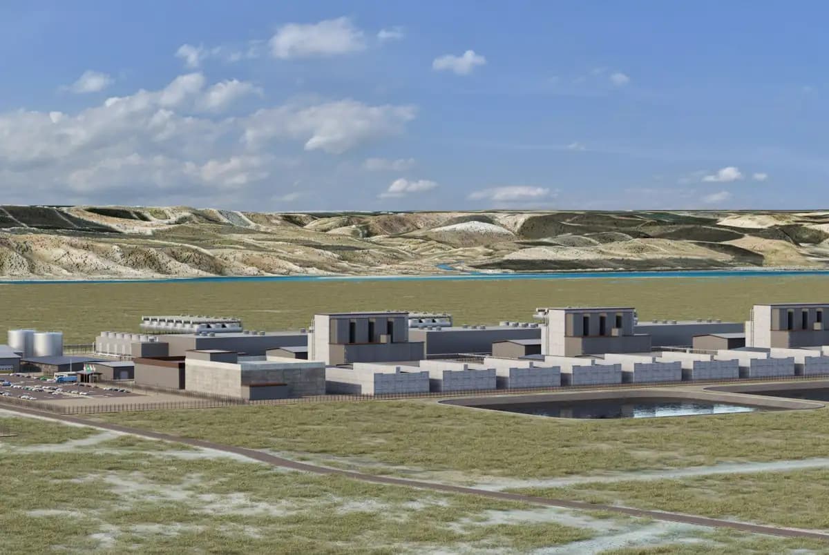 Erste Bilder von Amazons Kernkraftwerk Cascade