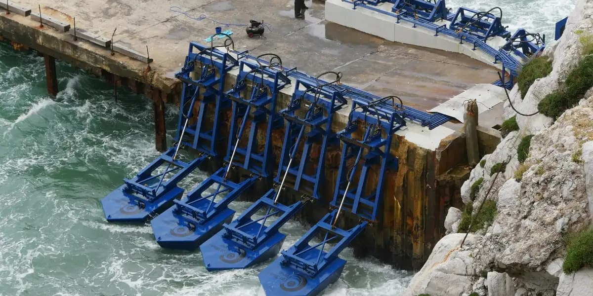 Weltweit erstes 1-MW-Landwellenkraftwerk genehmigt