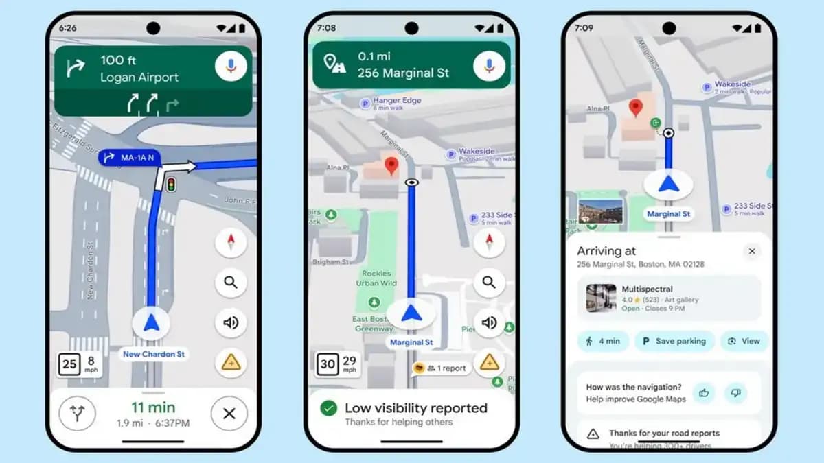 Google Maps: Gemini-KI bringt Update für Fußgänger und Radfahrer